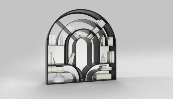 Delicate Arches Shelf, merging architectural beauty with home decor