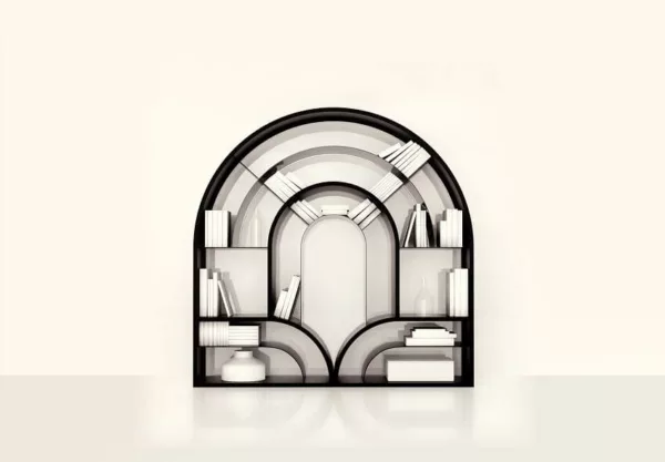 Delicate Arches Shelf, merging architectural beauty with home decor