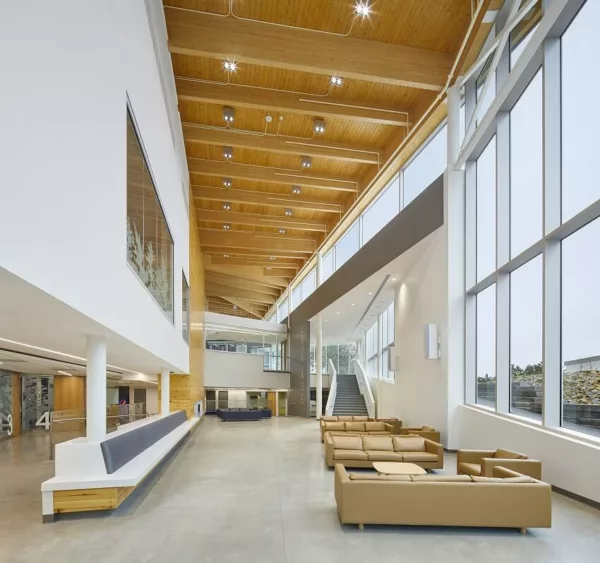 Gow Hastings Architects' Student Centre at Laurentian University, fostering community and connectivity.