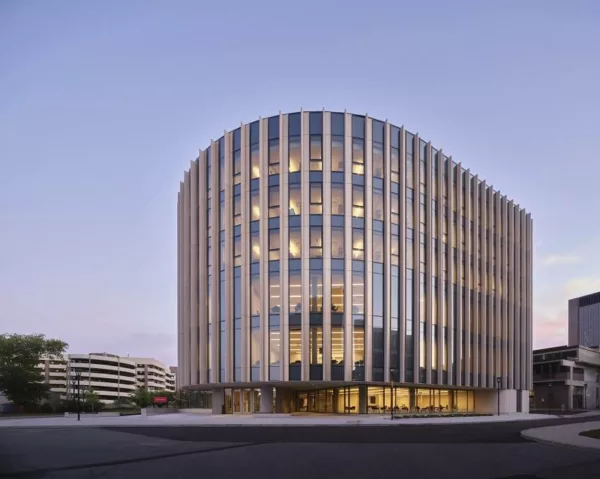 The Nicol Building at Carleton University, highlighting the design prowess of Toronto's architecture firms