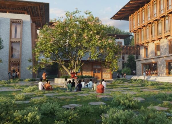 Gelephu Mindfulness City by Bjarke Ingels Group, award winning sustainable architecture project