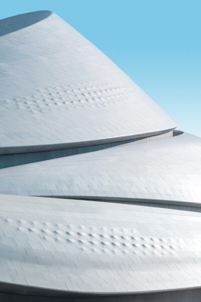 Abstract composition focusing on geometry, lines, and rhythm.