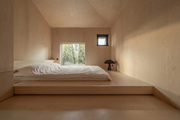 Dzen House bedroom interior calm minimal wooden space