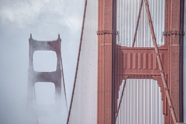 Abstract bridge composition lines repetition architectural photograpghy