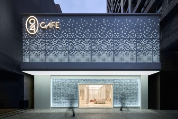 94 Flagship Café exterior Kaohsiung recycled tiles café