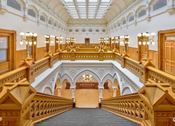 Old City Hall Stockholm interior photography, Ulf Wallin, APMP 2025, Sweden Image title: Old City Hall Interiors