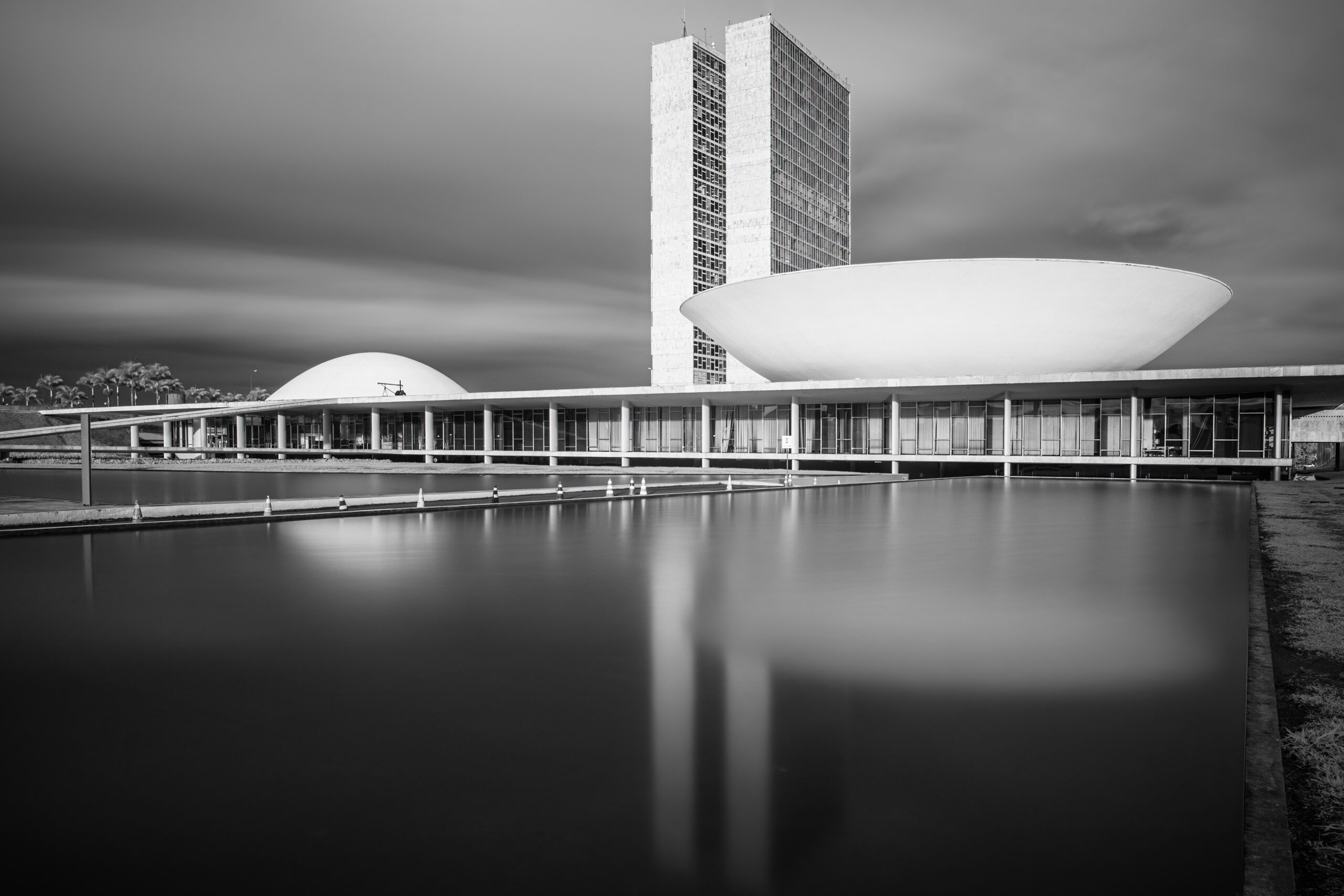 Fine art architectural photograph from the Brutal Brasília series by Dieter Demey.